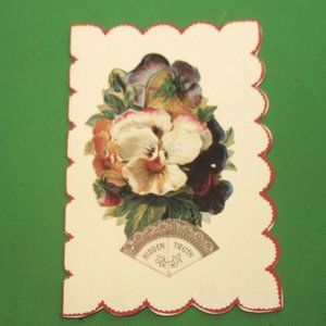 3 Vintage Victorian Valentines